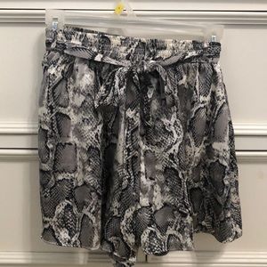 Snake print shorts. Never worn.